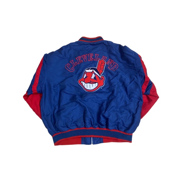 Vintage Genuine Merchandise Mirage Cleveland Indians Men’s Size XL Jacket - Picture 2 of 5